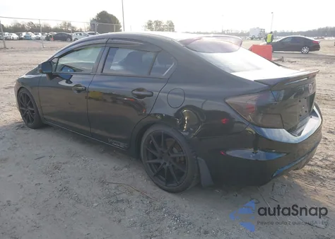 2012 Honda Civic Si from USA, damaged, VIN 2HGFB6E58CH703391